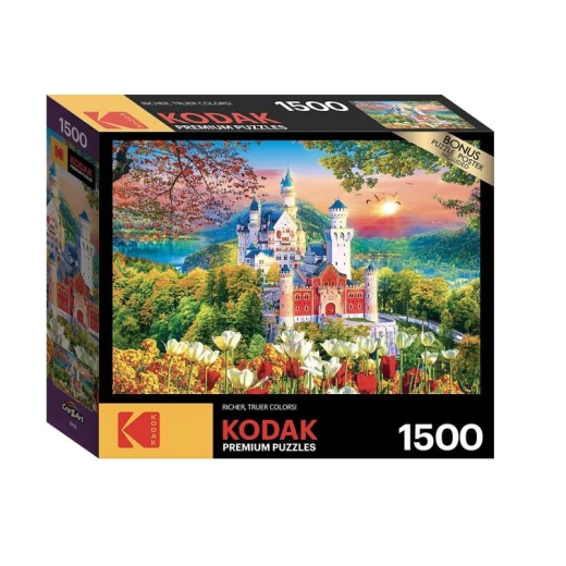 Kodak 1500 Pieces Puzzle, Castle Puzzle Kodak 1500 Pieces Puzzle, Castle Puzzle