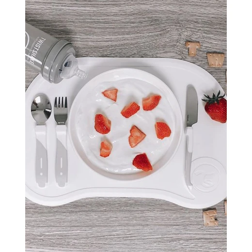 Twistshake Click-Mat Mini + Plate White - Twistshake - Image 5