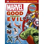 كتاب ملصقات عالم Marvel Good vs Evil من دي كي - كتب دي كاي