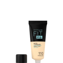 Maybelline New York Fit Me Matte Poreless Foundation Oil Control for Oily Skin 24 Shades Flawless Finish