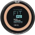Maybelline New York Fit Me Matte and Poreless Compact Face Powder,130, Buff Beige - Maybelline New York
