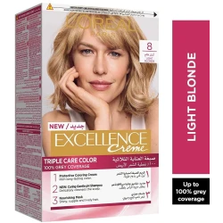 L'Oreal Paris Excellence, 8.0 Light Blonde