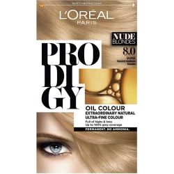 L'oreal Paris Prodigy Permanent Hair Oil Color, 8.0 Light Blonde