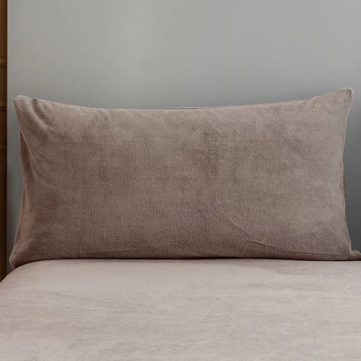 Nova home warmfit winter microfleece fitted sheet set moka king/super king - Nova Home - Image 5