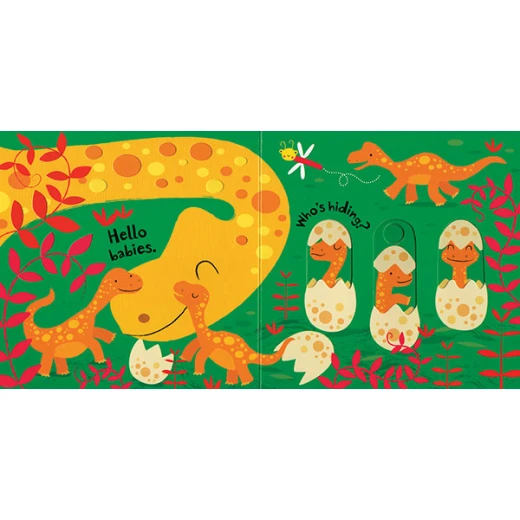 Baby's Very First Slide and See Dinosaurs, 10 صفحات - يو إس بورن - Image 3