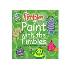 Ladybird Paint with Fimbles Colouring Book for Kids Creative Fun Activities Art Supplies