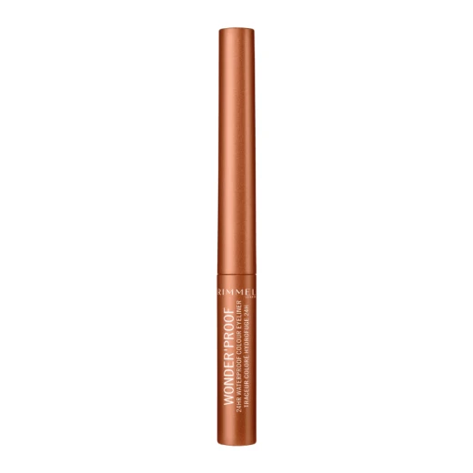 Rimmel Wonder'Proof Waterproof Eyeliner True Copper 10ml Long Lasting Eye Makeup Set - Rimmel London - Image 2