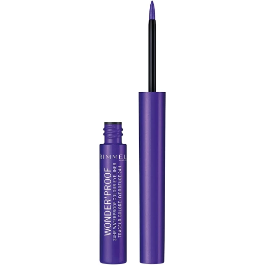 Rimmel London Wonder Proof Deep Purple Waterproof Eyeliner Long Lasting Eye Makeup for Defined Eyes Rimmel London Wonder Proof Deep Purple Waterproof Eyeliner Long Lasting Eye Makeup for Defined Eyes