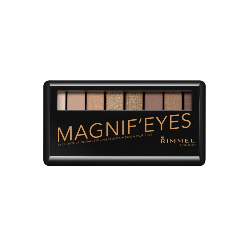 Rimmel London Magnifeyes Eye Contouring Palette 001 Keep Calm & Wear Gold 7 g مجموعة ظلال عيون الرائعة  ، 001 من ريميل لندن - ريميل لندن