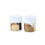 صندوق توابل ، 4 شبكات, باللون الأبيض ، 1 قطعة