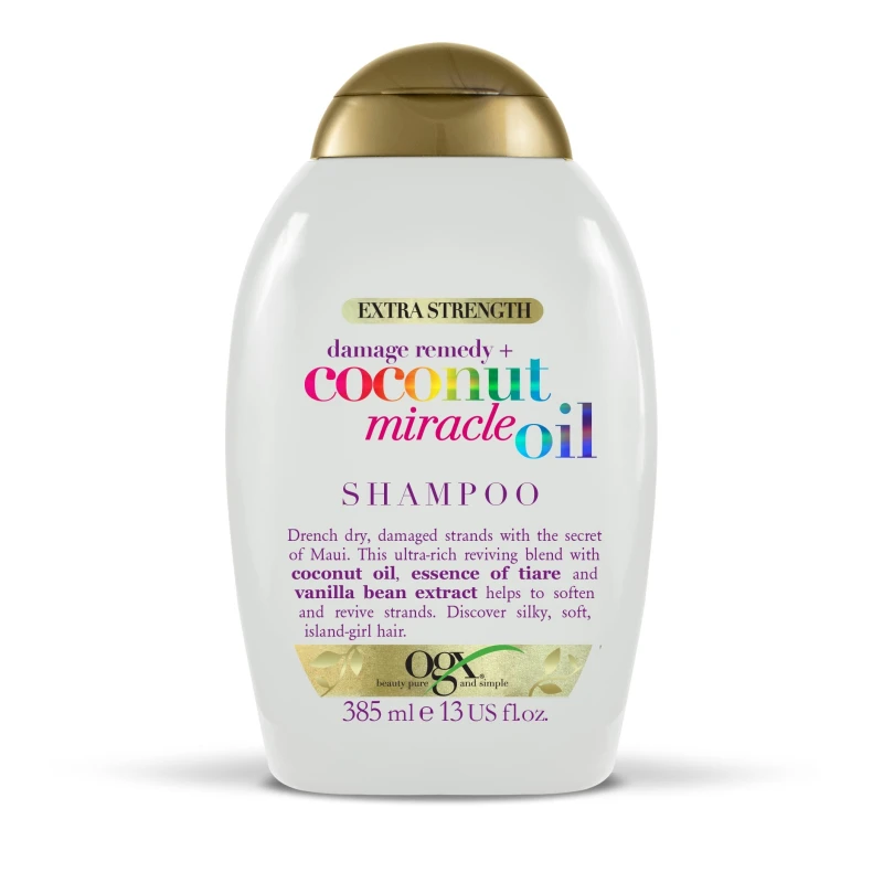 OGX Coconut Oil Miracle Shampoo,385 ml - OGX