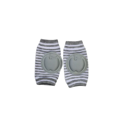 Baby Knee Protection Pad With Sponge Elastic Support, Grey Baby Knee Protection Pad With Sponge Elastic Support, Grey