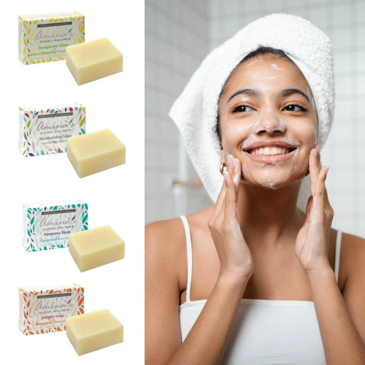 Amina's Harmony Face and Body Soap - Amina's Natural Skin Care - Image 4