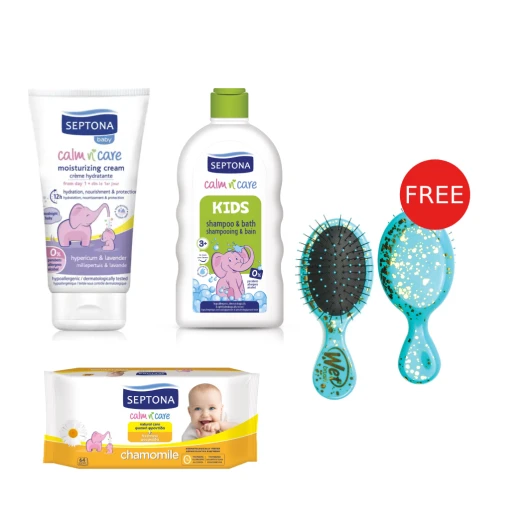 Septona Baby Skin Care Package + Green MIni Brush For Free Septona Baby Skin Care Package + Green MIni Brush For Free