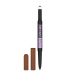Maybelline New York Express 2-In-1 Pencil and Powder Eyebrow Makeup, Medium Brown - Maybelline New York