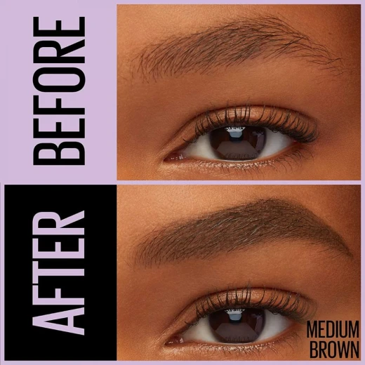 Maybelline New York Express 2-In-1 Pencil and Powder Eyebrow Makeup, Medium Brown - Maybelline New York - Image 4