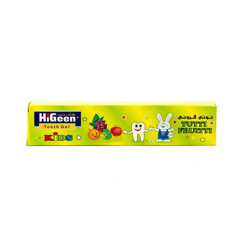 Higeen ToothPaste Tuti Fruity 60gram - Higeen