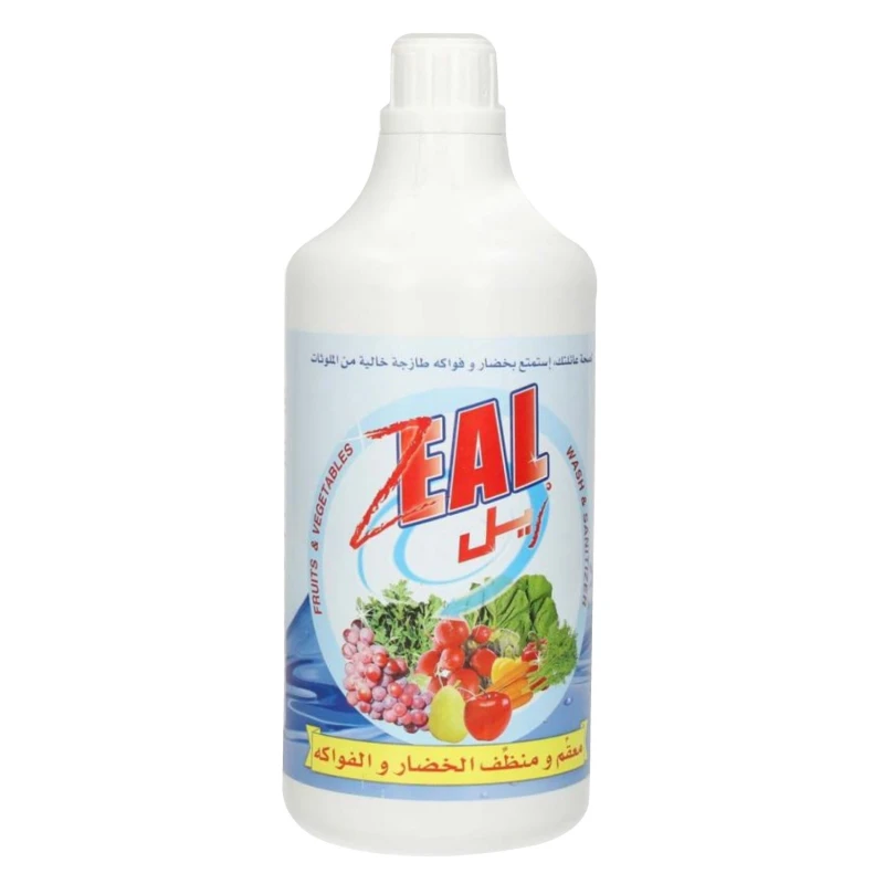منظف خضراوات وفواكه، 1 ليتر من زيل - Zeal