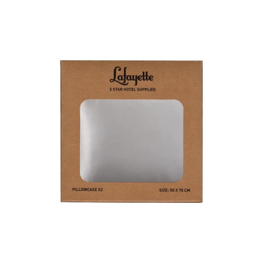 Lafayette Satin Pillowcase for Hair and Skin Queen Maroon 2 Pack, Silver