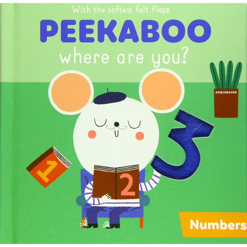 كتاب بيكابو، أين انت، الارقام  للاطفال