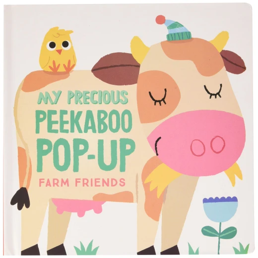 كتاب الأصدقاء في المزرعة المنبثق من My Precious Peekaboo للأطفال الصغار تعليمي للتعلم والترفيه كتاب الأصدقاء في المزرعة المنبثق من My Precious Peekaboo للأطفال الصغار تعليمي للتعلم والترفيه