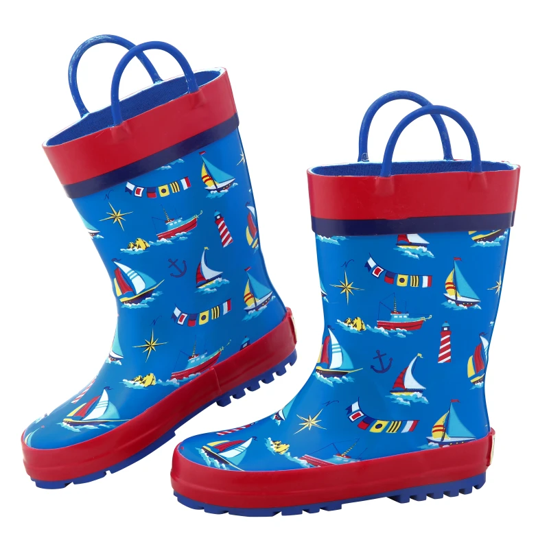حذاء المطر، بحري ، مقاس 8 من ستيفين جوزيف - ستيفن جوزيف