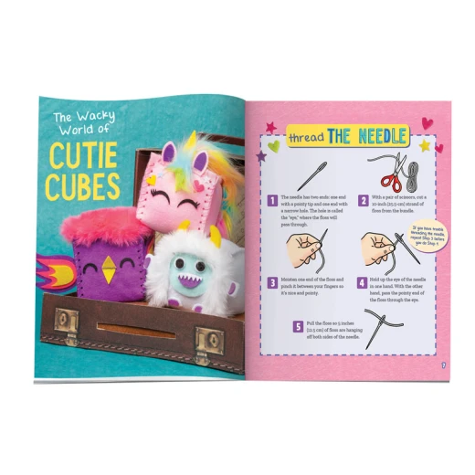 Klutz Sew Squishy Cubes - Klutz - Image 2