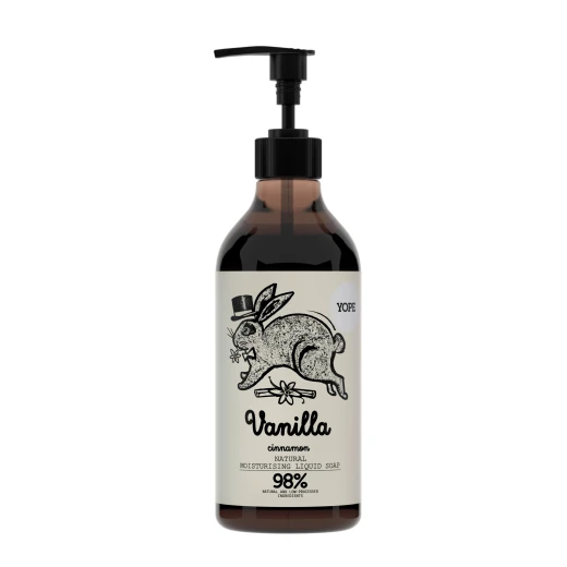 Yope Liquid Hand Soap VanIlla & Cinnamon Flavour, 500Ml Yope Liquid Hand Soap VanIlla & Cinnamon Flavour, 500Ml