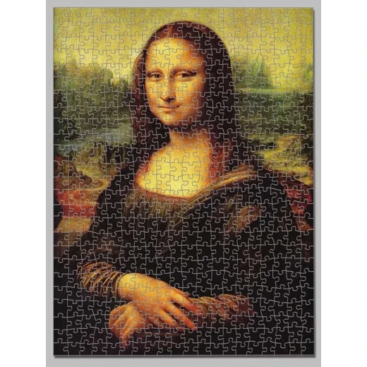 لعبة احجية ، 500 قطعة بتصميم موناليزا - Image 2