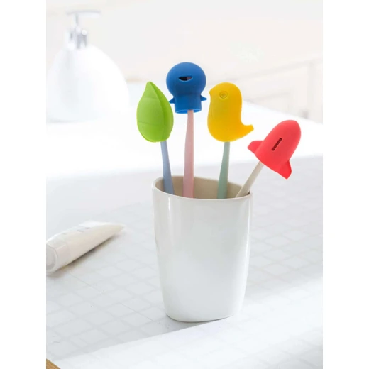 Random Toothbrush Head Cover, 1pc Random Toothbrush Head Cover, 1pc