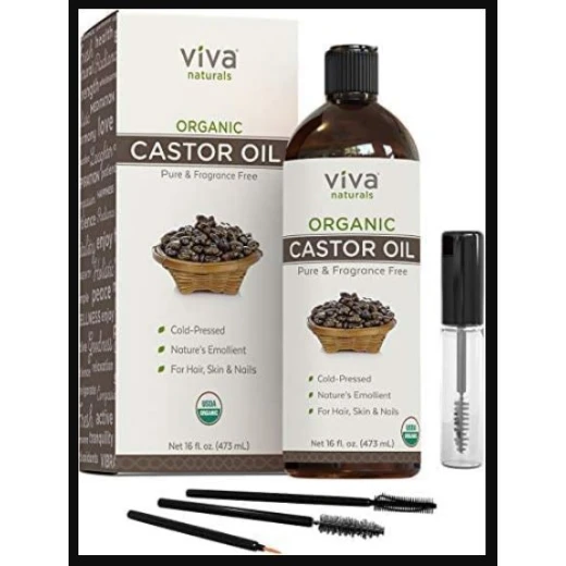 Viva Naturals Organic Castor Oil for Hair