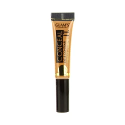 Glam'S Nutmeg 275 Concealer High Coverage for Dark Circles and Blemishes Flawless Finish Makeup Full Coverage