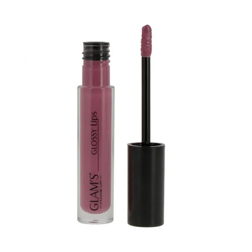 Glam's Glossy Lips Purple Dream 112 Hydrating Vinyl Effect Lip Gloss Makeup for Glamorous Look