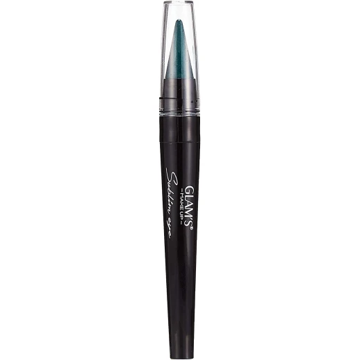 Glam Sublime Kajal Green Eyeliner Pencil with Jojoba Oil Long Lasting Eye Makeup for Precise Application