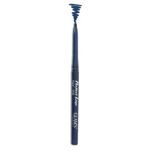 Glam's Perfect Line Blue 717 Waterproof Eyeliner for Precise Application Long Lasting Eye Makeup Glam's Perfect Line Blue 717 Waterproof Eyeliner for Precise Application Long Lasting Eye Makeup
