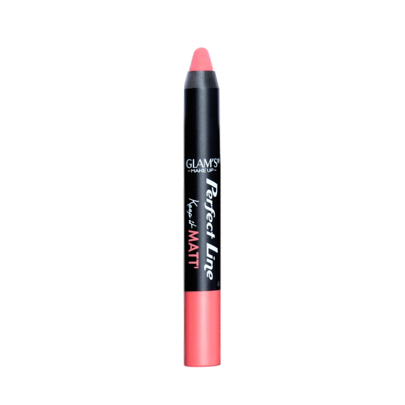 Glam's Perfect Line 765 Matte Lip Pencil Waterproof Long Lasting Lipstick for Defined Lips & Elegant Makeup - Glam perfect line