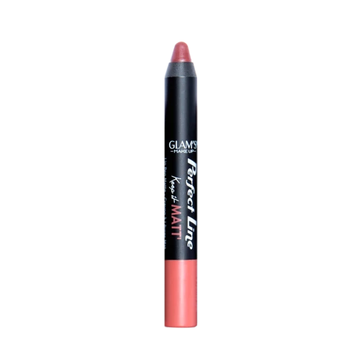 Glam's Perfect Line Long Lasting Matte Lip Liner Makeup Essential for Defined Lips
