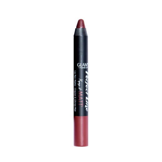 Glam's Perfect Line Berry Matt 772 Lipstick Creamy Matte Finish Long Lasting Lip Makeup for Flawless Lips