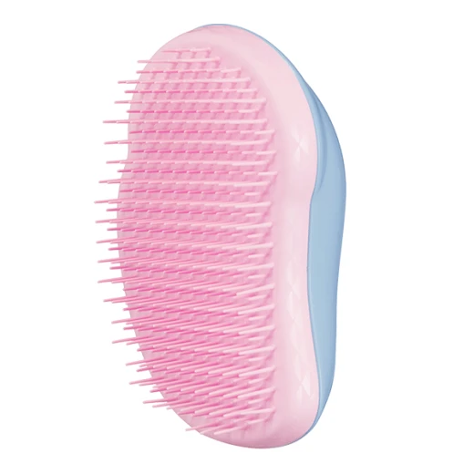 فرشاة تصفيف الشعر وفك تشابك الشعر باللون الأزرق من تانجل تيزر فرشاة تصفيف الشعر وفك تشابك الشعر باللون الأزرق من تانجل تيزر