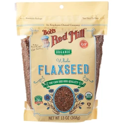 Bob's Red Mill Organic Brown Flaxseeds, 368gram