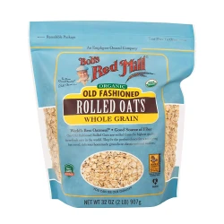 Bob's Red Mill Organic Old Fashioned Rolled Oats, 907 Gram