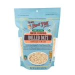 Bob's Red Mill Organic Quick Cooking Rolled Oats, 454gram - Bob's Red Mill