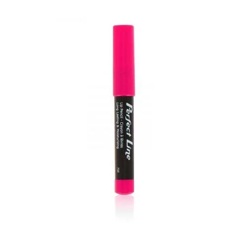 Glam's Perfect Line Pink Panther 733 Lip Pencil Creamy Moisturizing Long Lasting Lip Liner Makeup - Glam perfect line