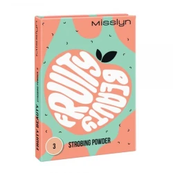 Misslyn Peach Please Strobing Highlighter Radiant Glow Makeup for Sensitive Skin Flawless Finish