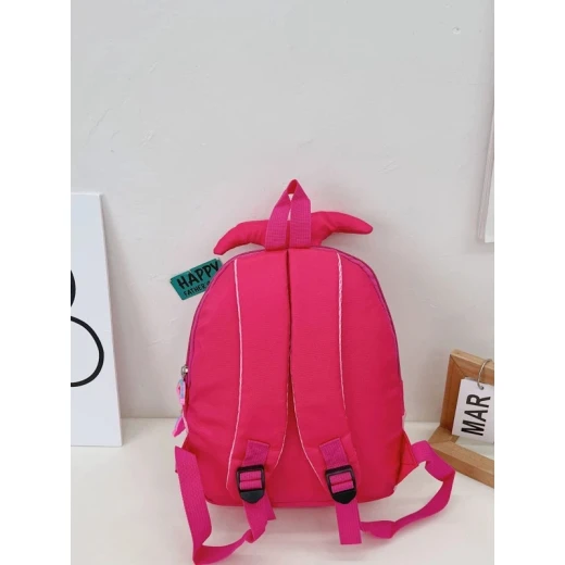 حقيبة ظهر بنات جميلة ، باللون الزهري - Image 4