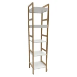 Nova Home Zest Rack Unit, Bamboo, 5 Shelves - Nova Home