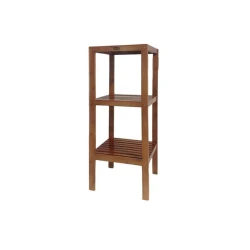 Nova Home Fend Rack Unit, Bamboo, 3 Shelves, Brown Color