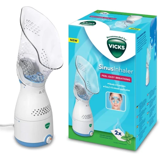 Vicks Sine Electrique Inhaler with 2 Pads