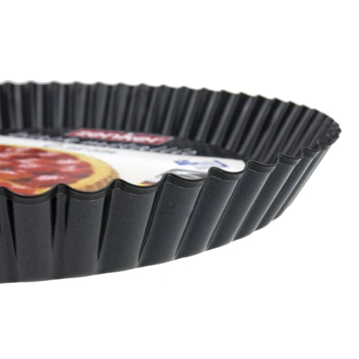Zenker Fruit Tart Tin With Rolled Edge, 30cm - Zenker - Image 4