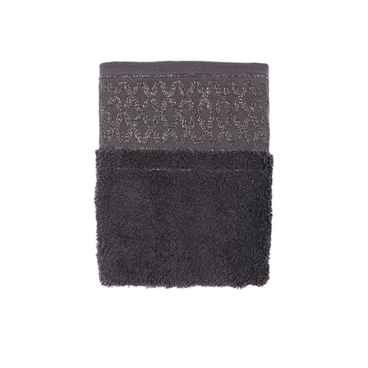 Nova Home Carrara, Cotton Jacquard Towel, Bath Towel, Grey Color Nova Home Carrara, Cotton Jacquard Towel, Bath Towel, Grey Color